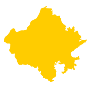 Rajasthan map