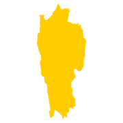 Mizoram map