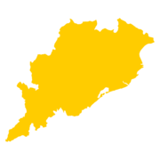 Odisha map